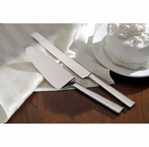 ชุดเสิร์ฟเค้กสแตนเลส 2 ชิ้น ดีไซน์หรูหรา เป็นมิตรต่อสิ่งแวดล้อม ปลอดภัยสำหรับเครื่องล้างจาน เหมาะสำหรับเสิร์ฟอย่างง่ายดาย ใช้ได้ทั้งที่บ้าน ร้านกาแฟ และร้านอาหาร - Product Image 6