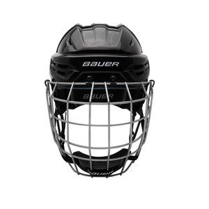 Casque de hockey Bauer Re-Akt 55 avec masque intégré - Noir senior, taille moyenne - Product Image 1