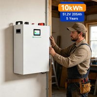 Batterie Lifepo4 OEM 5kwh 10kwh 15kwh 20kwh avec BMS intelligent, système de stockage d'énergie, batterie lithium-ion 48V 51.2V Lifepo4 100ah