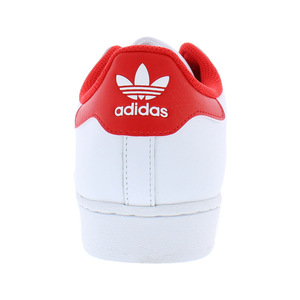 Scarpe da Uomo Superstar Colore Bianco Nuvola/Rosso Vivace/Bianco Nuvola 100% Autentiche Modello MSS-GZ3741 - Product Image 2