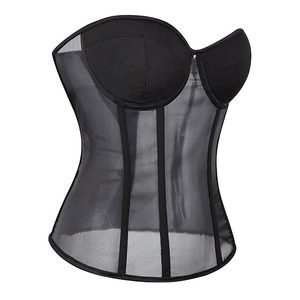 ชุดคอร์เซ็ตเต็มตัวสำหรับผู้หญิงชุดคอร์เซ็ทสายรัดยกก้นมีความยืดหยุ่นสูงวัสดุผ้าซาติน - Product Image 4