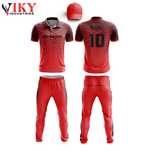 Cricket Uniform Fully Customized Made Highest Quality Newest Design Team Wear Sublimation Cricket Uniform by VIKY INDUSTRIES - Product Image 2