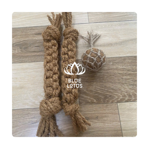 DISEÑO SUPERIOR 2024 COIR ROPE CHEW COIR BOLA MASTICABLE PARA PERROS MASTICAR JUGUETES PARA MASCOTAS CAFÉ MADERA CHEW DE VIETNAM MS AMELIA + 84855014447 - Product Image 1