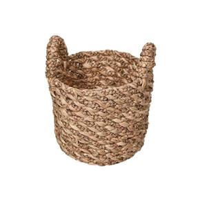 Panier rond tissé avec une poignée robuste, panier de rangement fait main, vente en gros, écologique, fabriqué au Vietnam - Product Image 3