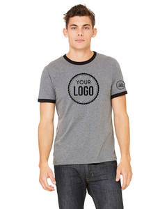 Camiseta de timbre retro Camisa de ajuste de contraste de polialgodón suave duradera Perfecta para serigrafía DTG y bordado - Product Image 4