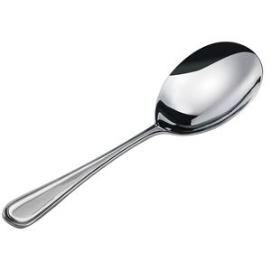 Cuillère à riz en acier inoxydable, manche long, restaurant, cantine, cuillère à soupe épaisse, cuillère ronde - Product Image 6