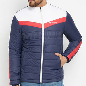 แจ็กเก็ตขนปลาปักเป้าสำหรับผู้ชายทรงเข้ารูปเสื้อผ้าลำลองแฟชั่นหนาสำหรับกลางแจ้ง - Product Image 1