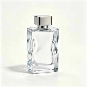 Wholesale US Stock Warehouse 100ml Square Luxury Designer <b>Perfume</b> <b>Bottle</b> EDP EDT Lasts 12h <b>Spray</b> Screw Cap Stainless Glass Model - Product Image 6