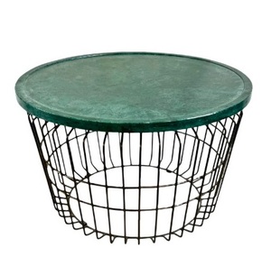 Tables en fil de métal en gros aspect industriel, utilisation polyvalente, qualité d'exportation, tables basses quantité minimale de commande exigeantes - Product Image 3