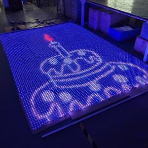 Drone Layar LED Terbang Transparan Berperingkat IP65 P25 P50 Film Karpet Ajaib untuk Promosi Iklan Dalam/Luar Ruangan - Product Image 1