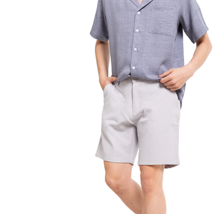 Short cargo en maille de lin pour hommes ODM/OEM impression personnalisée 100% polyester taille moyenne décoration vintage Vietnam vente en gros - Product Image 2