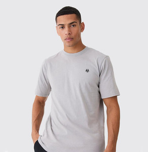 T-shirt à col rond et à manches courtes pour hommes fabriqué par Huzaifa products - Product Image 1