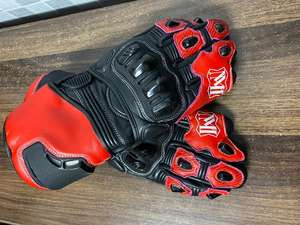 Venta caliente Guantes de carreras de motos de cuero genuino Guantes de moto protectores de alta calidad para jinetes - Product Image 3