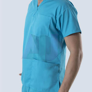 Conjunto de Uniforme Médico de Algodón para Uso Diario, Tela Elástica Suave, Transpirable, Textura Suave, Ecológico y Ligero para Hospital - Product Image 4