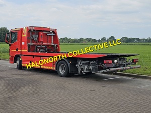 Camión de Transporte de Automóviles Usado MAN 12.220 TGL Falkom 2021, Camión de Remolque con Plataforma Hidráulica para Transporte de Vehículos - Product Image 3