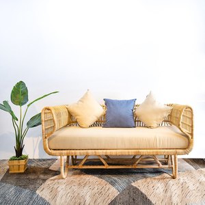โซฟาหวายไม้ไผ่สำหรับตกแต่งสวนกลางแจ้งทำจากเวียดนาม - Product Image 3