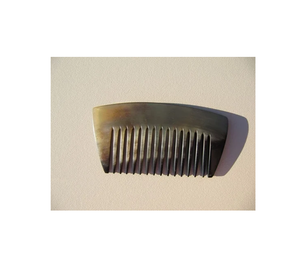 Peigne en corne de boeuf de buffle Design nautique antistatique Couleur naturelle polie avec une vente chaude de petite taille - Product Image 6