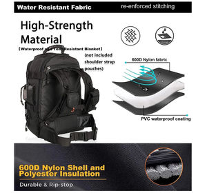 Qualité supérieure Sac à dos tactique 80L de grande capacité assaut personnalisé Sac à dos de voyage extérieur multifonction étanche - Product Image 5