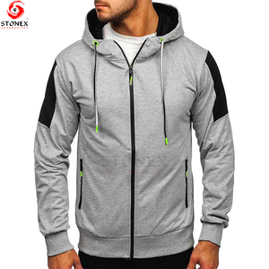 Vente chaude usine – Nouvelle arrivée : Sweat à capuche zippé décontracté pour homme, en polaire d'hiver avec imprimé, qualité supérieure, design zippé, services OEM - Product Image 3