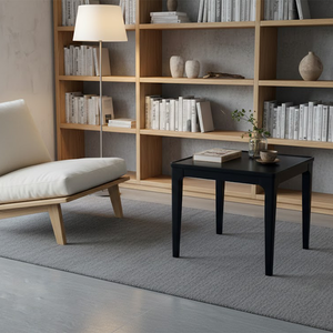 Meubles de salon Vietnam Table basse carrée en bois de caoutchouc moderne MDF placage de frêne avec 1 an de garantie - Product Image 3