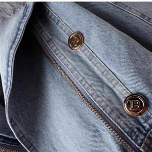 Chaqueta Vaquera Clásica y Versátil de Otoño Invierno para Mujer, Abrigo de Jean Suelto a Media Pierna a la Moda, Ropa Casual Femenina S-2XL - Product Image 6