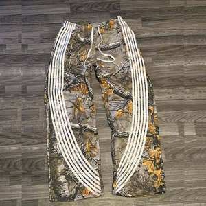 Pantalones holgados de gran tamaño para hombre Pantalones casuales de moda de ajuste relajado con cintura ajustable con cordón - Product Image 6