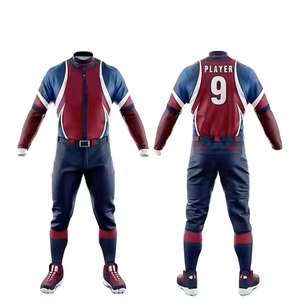 Wholesale <b>Softball</b> <b>Uniforms</b> Customizable Blank <b>Softball</b> <b>Uniforms</b> Set Breathable Plus Size Sublimated <b>Softball</b> <b>Uniforms</b> - Product Image 3