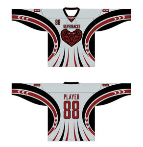 Best Price Custom Men's Ice Hockey Jersey Set Free Heat Transfer Printing Sublimation <b>Club</b> Team Wear Design Your Own Style - Product Image 3