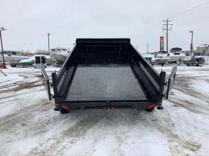 Fairly Used Affordable Premium Quality Hydraulic Rear Tipper Semi Trailer Custom Color and Size Weberlane 14' Dump Trailer - Product Image 6