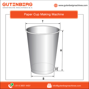 Máquina formadora de vasos de papel con mango, máquina de diseño de mariposa de papel recubierto de PE, calidad automática, 24000 Uds.-28800 Uds. - Product Image 6