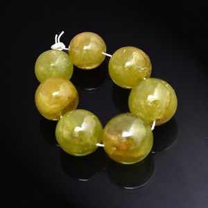 AAA Titanite Sphene 7mm-9mm Cuenta suelta redonda Lisa Natural extremadamente rara Sphene Cuentas de piedras preciosas semipreciosas para la fabricación de joyas - Product Image 3