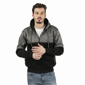 เสื้อฮู้ดสวมหัวแบบยูนิเซ็กซ์ผ้าฝ้ายน้ำหนักมากมีฮู้ดโลโก้ OEM ตามสั่งสำหรับฤดูหนาวของผู้ชายดีไซน์ปักลาย - Product Image 2