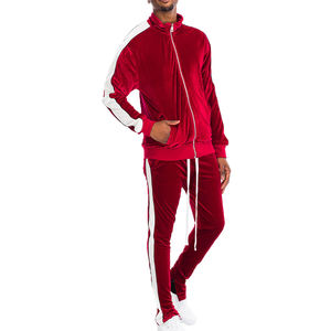 New Arrival <b>Velour</b> <b>Tracksuits</b> High Quality Casual Winter Wear with Regular Sleeve Hooded Collar Solid Pattern Best Price Sets - Product Image 5