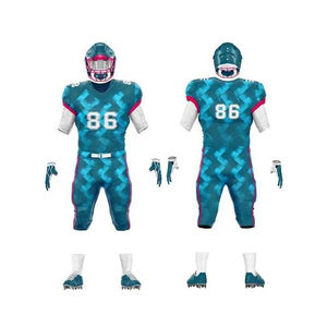 Uniforme de fútbol americano para hombres Color sólido Mejor logotipo Suministro directo de fábrica Nuevo estilo Ropa de fútbol - Product Image 4