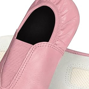 Zapatos de Jazz de cuero genuino, zapatillas de baile suaves, zapatos de baile de gimnasia, zapatos de baile de gimnasia rítmica de alta calidad - Product Image 5