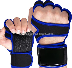 Guantes de Halterofilia de Medio Dedo, Guantes Acolchados para Gimnasio, Guantes Transpirables para Entrenamiento Físico - Product Image 1