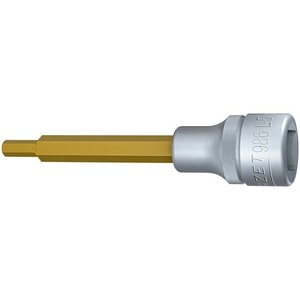 HAZET 986L Llave de Tubo Hexagonal Interna de 1/2 Pulgada, Inserto de 5 mm de Diámetro y 100 mm de Longitud - Product Image 1