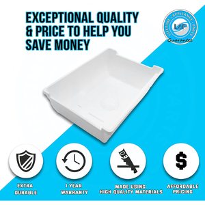 Nouveau bac à glaçons en plastique durable DA61-05300A compatible avec les réfrigérateurs domestiques Samsung - Product Image 3