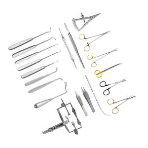 Ensemble d'instruments manuels en acier inoxydable pour la réparation du palatine fendu en chirurgie plastique (chirurgie faciale/nasale) avec norme de sécurité MOL - Product Image 6