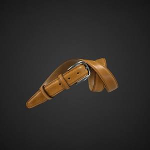 100% artisanat italien homme ceinture en cuir véritable 35 mm largeur arrondie boucle en argent sans nickel différentes couleurs - Product Image 3