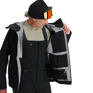 Veste de ski chauffante à coque rigide imperméable coupe-vent respirante à imprimé pour homme taille plus 2025 Fermeture éclair Tailles personnalisées - Product Image 4