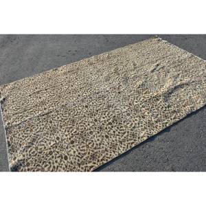 Tradicional Beige Marrón 5,4X9,2 pies Alfombra de lana Alfombra grande Bohemia turca para entrada Pasillo-Rectangular Patchwork Latex - Product Image 2