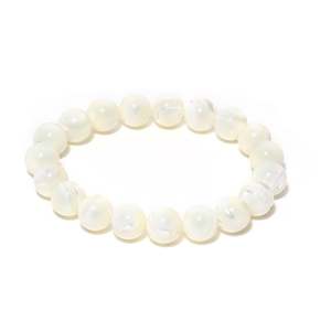 Bracelet de mode élégant en nacre ronde Arihant Gems & Jewels, bracelets en perles - Product Image 1