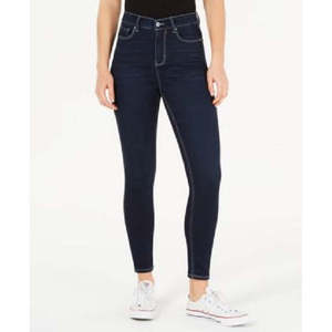 Jeggings a Vita Alta per Ragazze Vanilla Star, Denim Blu con Spandex, Taglia 15 XL, Leggings Casual Elasticizzati Senza Cuciture per Primavera - Product Image 1