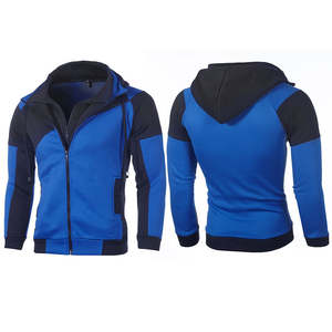 Chaqueta de bombardero de invierno para hombre con logotipo personalizado, cortavientos con cremallera, lona 3D, lona - Product Image 4