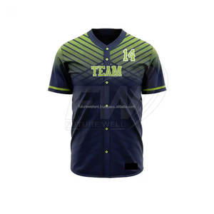 Uniforme de béisbol por sublimación hecho a medida, fabricado profesionalmente en Pakistán, uniforme de béisbol - Product Image 4