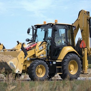 รถตักดิน428แมวพร้อมยางทนทานแรงขุดที่มั่นคงและระบบควบคุมไฮดรอลิกขั้นสูง - Product Image 1