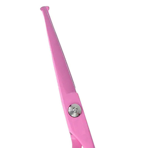 Tijeras de manicura de acero inoxidable personalizadas más vendidas, hoja recta afilada para depilación de uñas de cejas, cuidado Personal, Belleza - Product Image 3