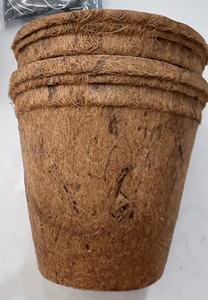 Pot en fibre de coco biodégradable, pot de plantation écologique pour semis, pépinière et jardinage // Mme Lily - Product Image 2