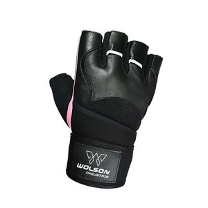 Haute qualité unisexe personnalisable Gym Fitness entraînements gants haute qualité hommes femmes en cuir gants d'haltérophilie Silicone - Product Image 2